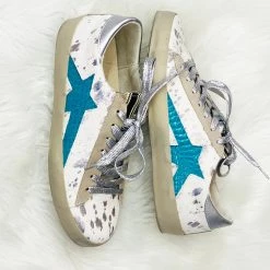 Shu Shop Cowhide And Metallic Silver Ponys