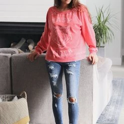 Kan Can NEW ARRIVALS Starla Distressed Skinny Denim