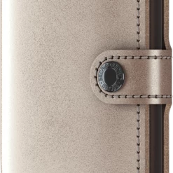 SECRID Miniwallet Metallic Champagne-Brown