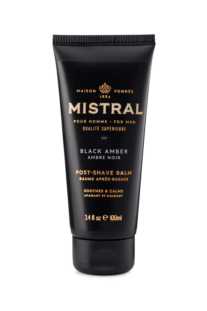 MISTRAL MEN BLACK AMBER POST SHAVE BALM 1 MISTRAL MEN BLACK AMBER POST SHAVE BALM