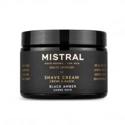 MISTRAL MEN BLACK AMBER SHAVE CREAM