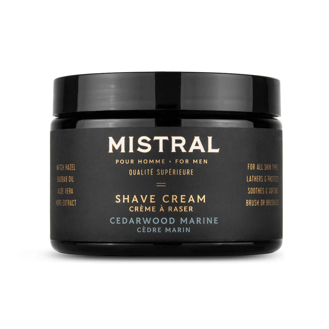 MISTRAL MEN CEDARWOOD MARINE SHAVE CREAM 1 MISTRAL MEN CEDARWOOD MARINE SHAVE CREAM