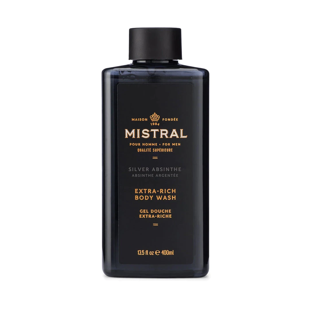 MISTRAL MEN SILVER ABSINTHE BODY WASH 1 MISTRAL MEN SILVER ABSINTHE BODY WASH
