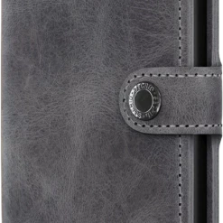 SECRID Miniwallet Vintage Grey-Black MENS ACCESSORIES