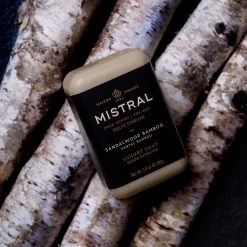 MISTRAL SANDALWOOD BAMBOO BAR SOAP
