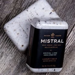 MISTRAL MEZCAL LIME BAR SOAP