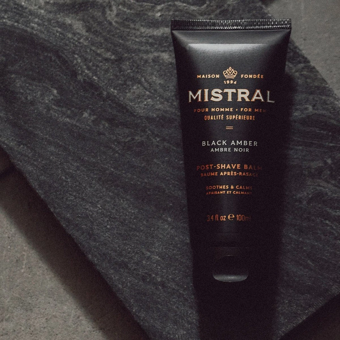 MISTRAL MEN BLACK AMBER POST SHAVE BALM 2 MISTRAL MEN BLACK AMBER POST SHAVE BALM