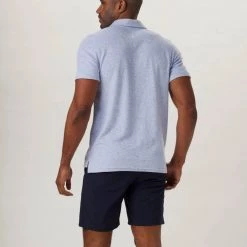 The Normal Brand MEN Sky Blue Colored Towel Terry Polo 7 The Normal Brand MEN Sky Blue Colored Towel Terry Polo