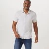 The Normal Brand MEN Stone Colored Towel Terry Button Down