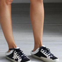 Shu Shop Black Superstar Slip-On Sneakers