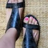 Boutique By Corkys Lisa Open Toe Black Sandal