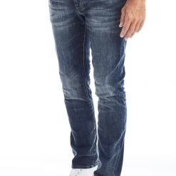 Stonefield Justin Slim Straight Vintage Wash Jeans MEN