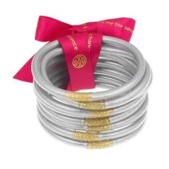 BuDhaGirl Silver All Weather Bangles NEW ARRIVALS