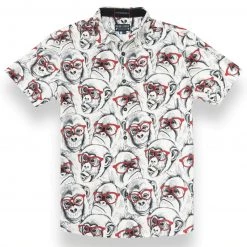MEN Baja Llama Dr. YESSIR Button Up Shirt