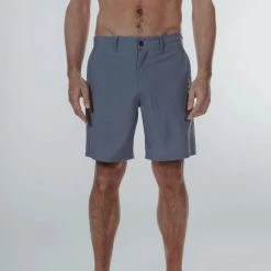 Steel Colored Hybrid Shorts "The Normal Brand" MEN