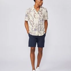 PAIGE MEN Rickson Trouser Shorts - Deep Anchor