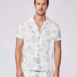 PAIGE Markell Shirt - Light Grey Multi