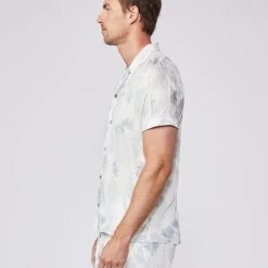 PAIGE Markell Shirt - Light Grey Multi