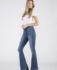 Sneak Peek Helen High Rise Curvey Fit Flare Jeans