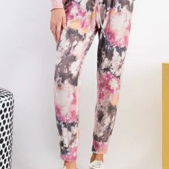 Easel Tie-Dye Terry Knit Joggers NEW ARRIVALS