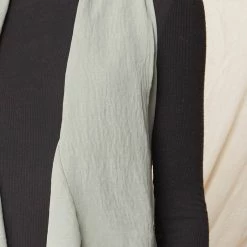 Entro Sage Colored Draped Duster Vest