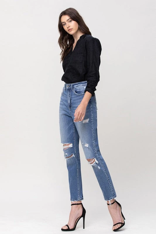 Flying Monkey NEW ARRIVALS Sarina Super High Rise Stretch Mom Jeans 4 Flying Monkey NEW ARRIVALS Sarina Super High Rise Stretch Mom Jeans