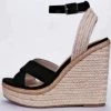 THE WEARHOUSE Donna Black Wedge