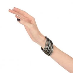 BuDhaGirl NEW ARRIVALS Graphite All Weather Bangles