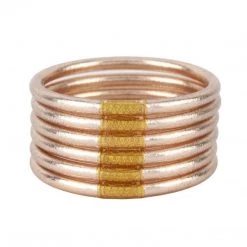 BuDhaGirl Champagne All Weather Bangles NEW ARRIVALS