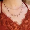 THE WEARHOUSE Mauve Modern Necklace