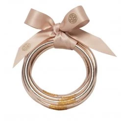 BuDhaGirl Champagne All Weather Bangles NEW ARRIVALS