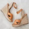 Ccocci Oaklyn Orange Wedge Sandals NEW ARRIVALS