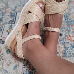 Lets See Style Reagan Espadrille Wedge