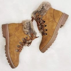 Boutique By Corkys Clara Brown Lace Up Boot