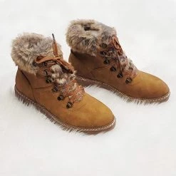 Boutique By Corkys Clara Brown Lace Up Boot