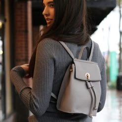 Joia Grey Mini Backpack NEW ARRIVALS