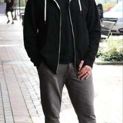 Kinetix Night Black Starling Zip Hoodie