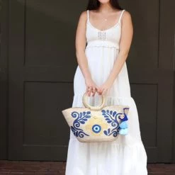 Jealous Tomato White Solid Woven Maxi Dress