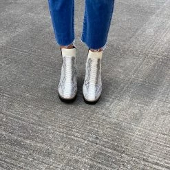 Chinese Laundry NEW ARRIVALS Grace Snake Print Neo Boots