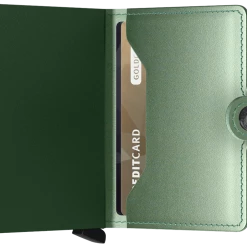 Secrid Miniwallet Metallic Green ACCESSORIES 6 Secrid Miniwallet Metallic Green ACCESSORIES