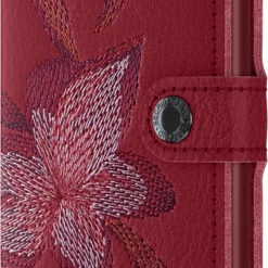SECRID Miniwallet Stitch Magnolia Rosso