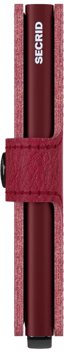 SECRID Miniwallet Stitch Magnolia Rosso