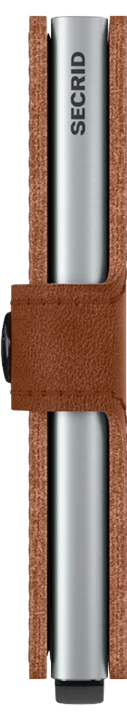 SECRID Miniwallet Vintage Cognac-Silver MENS ACCESSORIES