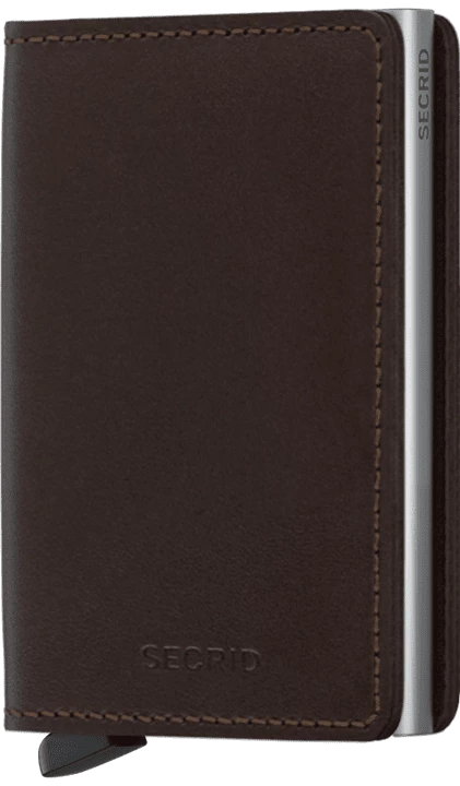 MENS ACCESSORIES SECRID Dark Brown Slim Wallet 1 MENS ACCESSORIES SECRID Dark Brown Slim Wallet