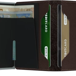 MENS ACCESSORIES SECRID Dark Brown Slim Wallet 5 MENS ACCESSORIES SECRID Dark Brown Slim Wallet