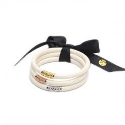 BuDhaGirl Ivory Three Kings All Weather Bangles