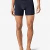 Tommy John Blue Second Skin Trunk 4" MEN